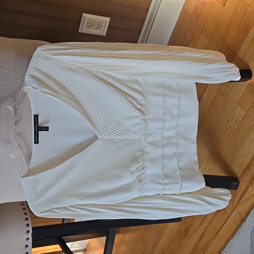 Cream colored White House Black Market blouse